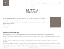 Tablet Screenshot of odprofile.se